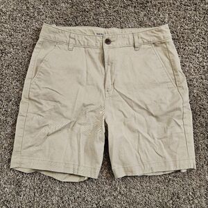 Old Navy Men's Tan Flat Front Shorts